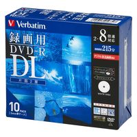 片面2層録画用DVD-R　215分　2-8倍速　VHR21HDSP10　1パック（10枚入）　バーベイタム