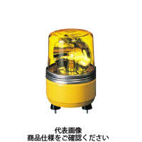 パトライト（PATLITE） パトライト SKH-EA型 小型回転灯 Φ100 色:黄 SKH-200EA-Y 1個 100-4727（直送品）