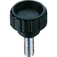 イマオコーポレーション ELESA フルートノブ(オネジ・スチール製)32×40 M10 FTK32X40 1個 106-0295（直送品）