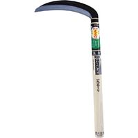 豊稔企販 豊稔 萬作 片刃薄鎌 安来鋼付195mm HT-0368 1丁 309-3280（直送品）