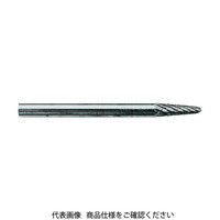 スーパー スーパー超硬バー オール超硬タイプ テーパー型(シングルカット)刃径:3.0mm 刃長:9.5mm 軸径:3.0mm SB7A02S 1本（直送品）