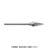 スーパー スーパー超硬バー ロー付 円錐型(シングルカット)角度:22° 刃径:6.3mm 刃長:12.7mm 軸径:3.0mm SB5B08S 1本（直送品）