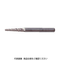 ムラキ MRA 超硬バー Aスパイラルシリーズ 形状:テーパー(スパイラルカット) 刃長11mm CB5A019S 1本 105-6263（直送品）