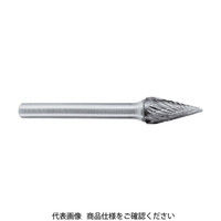 スーパーツール スーパー スーパー超硬バー シャンク径6mm(円錐型)シングルカット 刃径:6.0 刃長:25 SB5C03S 1本（直送品）