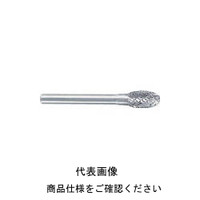 スーパーツール　超硬バーシャンク径６ミリ（卵型）シングルカット（刃径：１２．７）　SB6C03S　1個　321ー7591　（直送品）