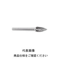 スーパーツール　超硬バーシャンク径６ミリ（ポイント型）ダブルカット（刃径：１６．０）　SB4C05　1個　321ー7051　（直送品）