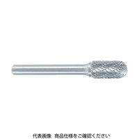 スーパーツール スーパー スーパー超硬バー シャンク径6mm(先丸円筒型)ダブルカット(刃径:4.0) SB2C02 1本(1個)（直送品）