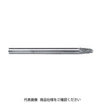 スーパー スーパー超硬バー オール超硬 先丸円筒型(シングルカット)刃径:2.5mm 刃長:11.0mm 軸径:3.0mm SB2A01S（直送品）