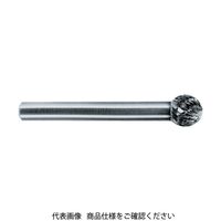 スーパーツール スーパー スーパー超硬バー シャンク径6mm(球型)ダブルカット(刃径:6.0) SB8C03 1本 281-8949（直送品）