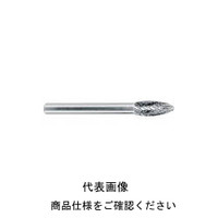 スーパーツール　超硬バーロングシャンク径６ミリ（楕円型）シングルカット（刃径１２．７　SB51C02SL　1個　322ー2942　（直送品）