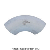 ベンカン機工 S90L10Sステンレス鋼製エルボロング90°25A S90L-10S-25A 1個 160-3817（直送品）