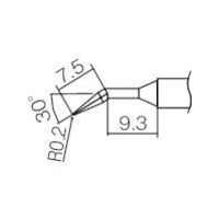 白光 こて先 0.2JL型 T12-JL02 1本(1個) 294-6041（直送品）