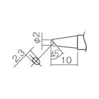 白光 こて先 2BC型(Z) T12-BC2Z 1本(1個) 294-5789（直送品）