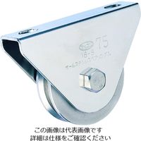 マルコン マルコン枠付オールステンレス重量車 110mm V型 S-3000-110 1個（直送品）