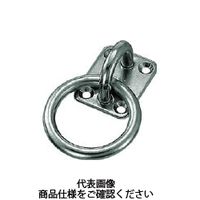 トラスコ中山 TRUSCO 丸カンプレート ステンレス製 8mm (1個=1袋) TMP-8 1個(1袋) 328-5898（直送品）