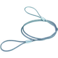 トラスコ中山 TRUSCO ステンレスワイヤロープ ナイロン被覆 Φ1.0(1.5