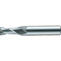 三菱マテリアル 三菱K 2枚刃汎用 ハイススクエアエンドミルショット刃長(S)6.5mm 2SSD0650 1本 110-1498（直送品）