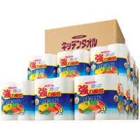 【アウトレット】フェルミキッチンタオル　1箱（48ロール：4ロール入×12パック）　イデシギョー