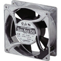 山洋電気 SanAce ACファン(120×38mm AC200V プラグコード付属) S-109S078UL 1台 353-2402（直送品）