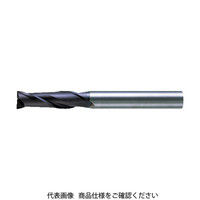 三菱マテリアル 三菱K 2枚刃エムスター汎用 超硬スクエアエンドミルセミロング刃長(J)4mm MS2JSD0400 1本 671-1600（直送品）