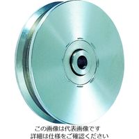 MARUKI HARDWARE CORPORATION マルコン オールステンレス枠無重量車 75mm V型 S-3100-75 1個（直送品）