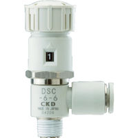 CKD ダイヤル付スピードコントローラ DSC-6-8 1個 376-8627（直送品）
