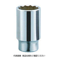 京都機械工具 KTC 19.0sq.ディープソケット(十二角) 31mm B45-31 1個 383-4280（直送品）