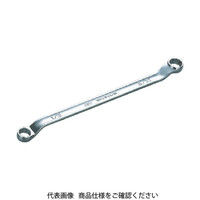 京都機械工具 KTC 45°×6°ロングめがねレンチ25/32×7/8inch M5-25/32X7/8 1丁(1個) 383-7858（直送品）