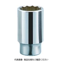 京都機械工具 KTC 19.0sq.ディープソケット(十二角) 18mm B45-18 1個 383-4158（直送品）