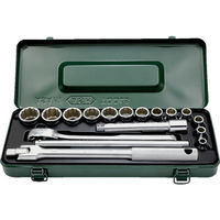 旭金属工業 ASH ソケットレンチセット12.7□×17PCS VO4131 1セット 376-7311（直送品）