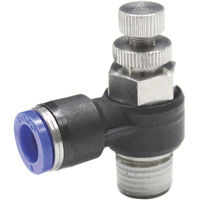 日本ピスコ PISCO スピードコントローラ エルボ SJSC8-02A 1個 378-3022（直送品）