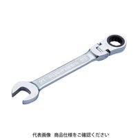 京都機械工具 ラチェットコンビネーションレンチ(首振りタイプ) 19mm MSR1A-19F 1丁(1個) 392-1417