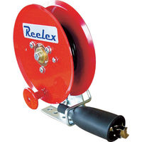 中発販売 Reelex 手動巻アースリール 0.75SQ×10m 50Aアースクリップ付 ER-410M 1台 375-4171（直送品）