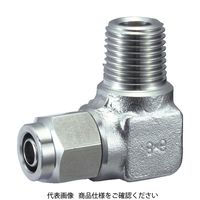 トラスコ中山 TRUSCO SUSメイルエルボ 適用チューブ径6X4 ねじR1/8 TS6-01ML 1個 256-1077（直送品）