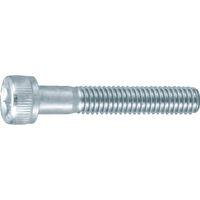 TRUSCO 六角穴付ボルト 三価白 半ネジ M10×75 3本入 /キャップボルト(CAP) B730-1075 1パック(3本)（直送品）