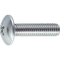 トラスコ中山 TRUSCO トラス頭小ねじ ステンレス 全ネジ M4×15 100本入 B52-0415 1パック(100本)（直送品）