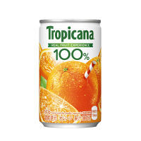 キリンビバレッジ トロピカーナ 100%オレンジ 160g 1箱（30缶入） - アスクル