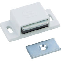 トラスコ中山 マグネットキャッチ 樹脂製 TSM-41-W 1個 302-0673