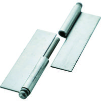 トラスコ中山 TRUSCO スチール製抜き差し蝶番 穴ナシ 右用 (1組(袋)=2個入) 225W-7043R 1組(2個)（直送品）