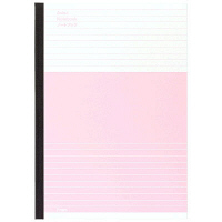 オリジナルノート再生紙100％　セミB5　30枚　A罫　1パック（10冊入）