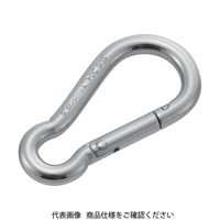 トラスコ中山 TRUSCO ステンレススナップフック B型 線径Φ4×開口7mm (2個入) TSF-4B 1袋(2個) 275-0686（直送品）