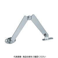 トラスコ中山 TRUSCO スチール製タスキステー 全長100mm 左用 TS-24-L 1個 302-1874（直送品）