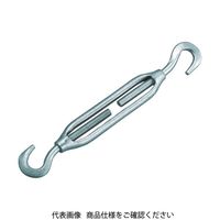 トラスコ中山 TRUSCO 枠式ターンバックル フック&フックタイプ ねじ径1/2 ユニクロ TTB-06 1個 275-8091（直送品）