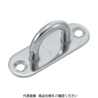 トラスコ中山 TRUSCO パッドアイ ステンレス製 3mm (2個入) TPD-3 1袋(2個) 275-1933（直送品）