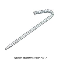 トラスコ中山 TRUSCO ユニクロ異形ロープ止めJ型10×600mm TRJ-Y1060I 1本 275-3626（直送品）