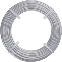 トラスコ中山 TRUSCO ステンレスワイヤロープ Φ2.0mmX20m CWS-2S20 1巻 213-4586（直送品）