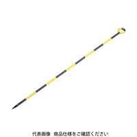 トラスコ中山 TRUSCO カラー異形ロープ止め丸型 黄/黒 TRM-13150I YB 1本 275-5211（直送品）