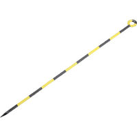 トラスコ中山 TRUSCO カラー異形ロープ止丸型 黄/黒 TRM-1390I YB 1本 275-5173（直送品）