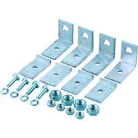 トラスコ中山 TRUSCO 収集用ゴミ箱用キャスター取付金具 TGS-K 1セット 228-0264（直送品）