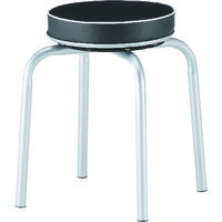 トラスコ中山 TRUSCO 300Φ回転丸椅子 Φ300X450 キャスター無 TYZ8009 1脚 276-9336（直送品）